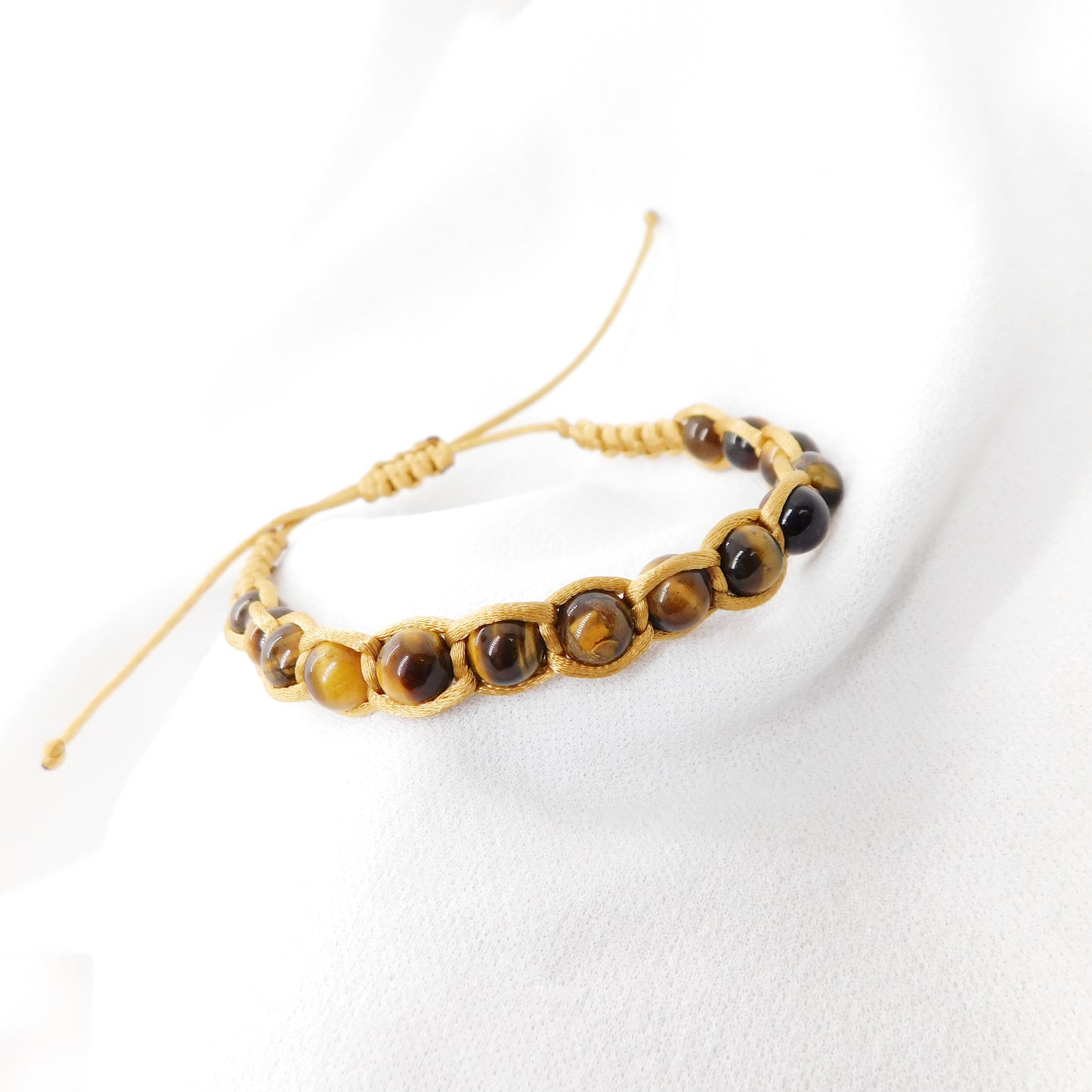 Bracelet ajustable Oeil de tigre