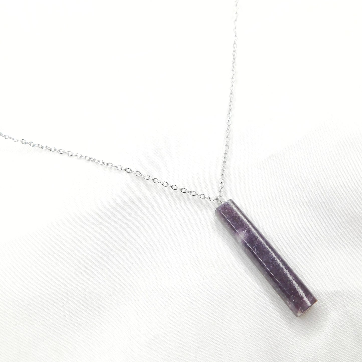 collier gemm' Arts lépidolite