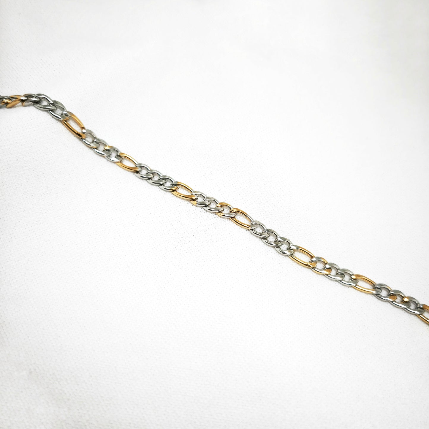 Bracelet chaîne figaro