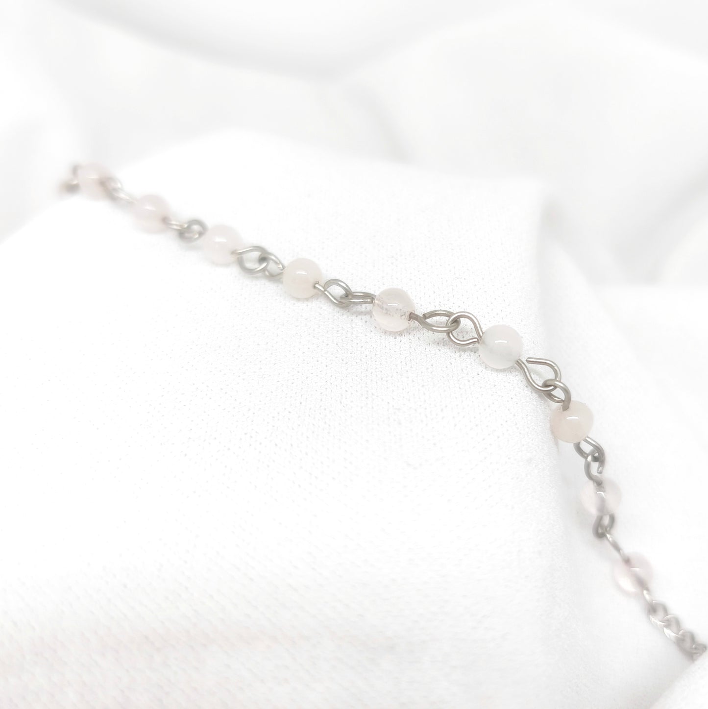 Bracelet (S) Quartz rose
