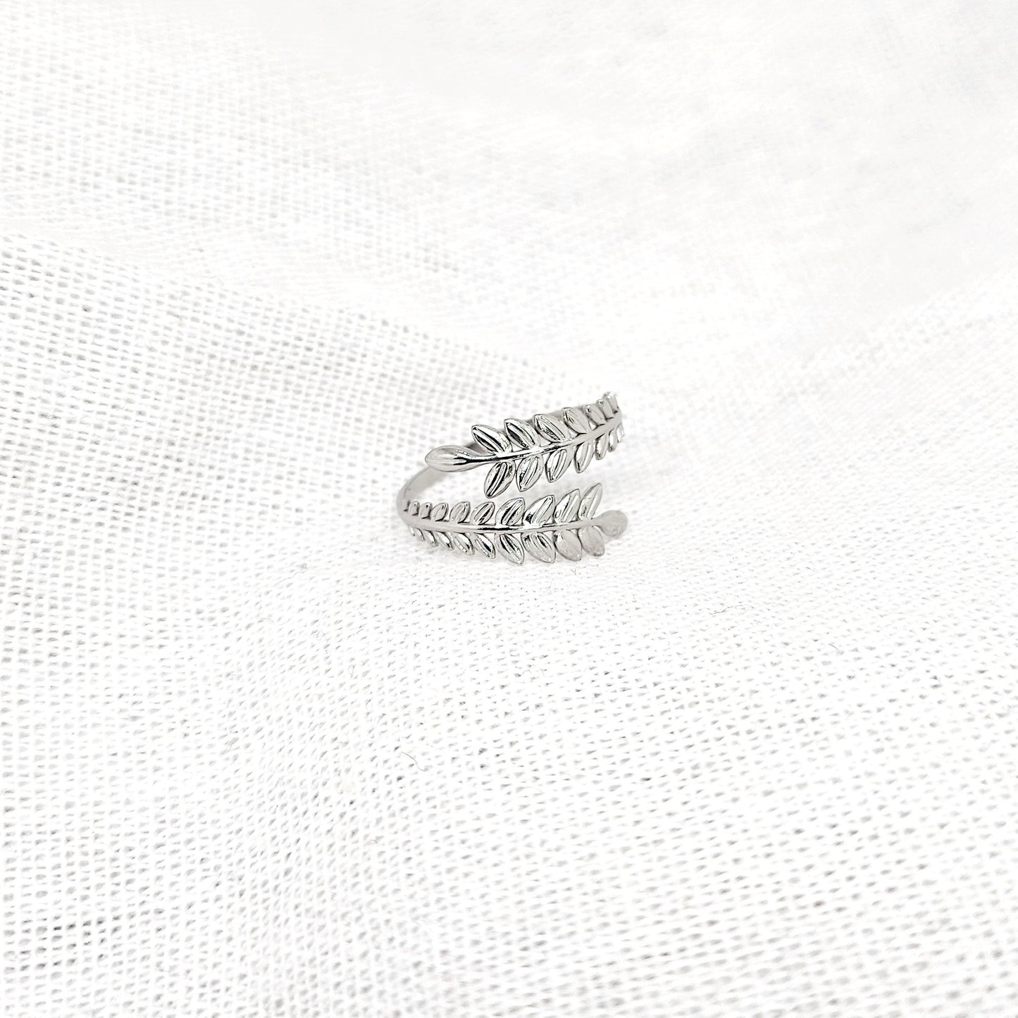 Bague ajustable en acier inoxydable