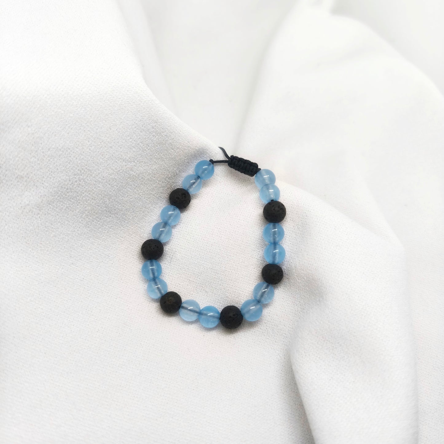 Bracelet en pierre naturel ajustable pour enfant