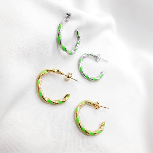 Boucles d'oreilles Good vibes