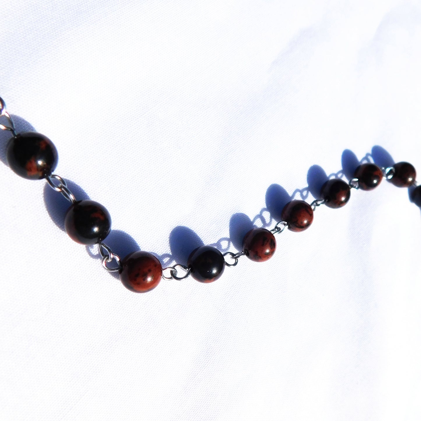 Bracelet (M) Obsidienne Mahogany