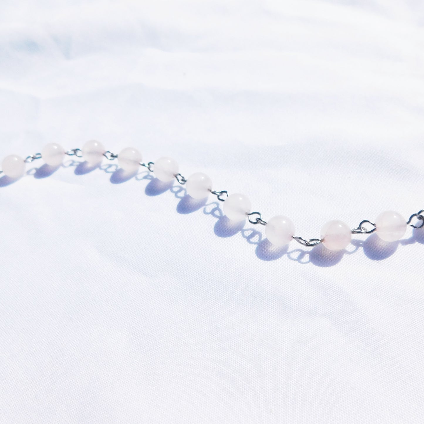 Bracelet (M) Quartz rose