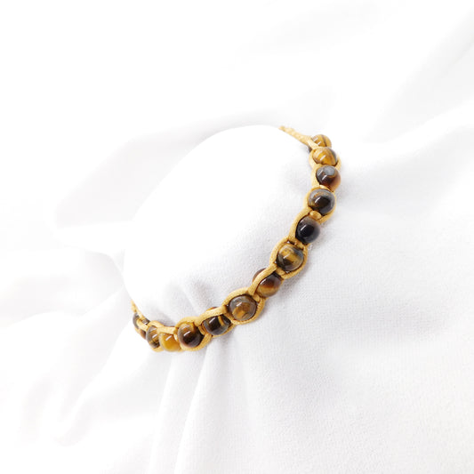 Bracelet ajustable Oeil de tigre