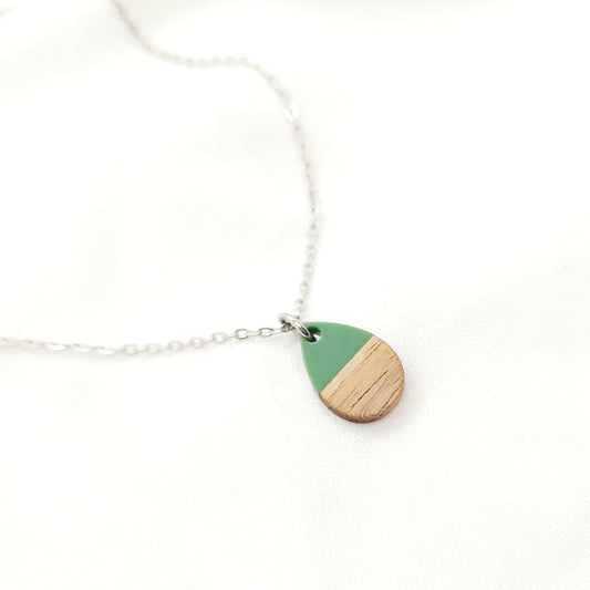 Collier Bois (vert)