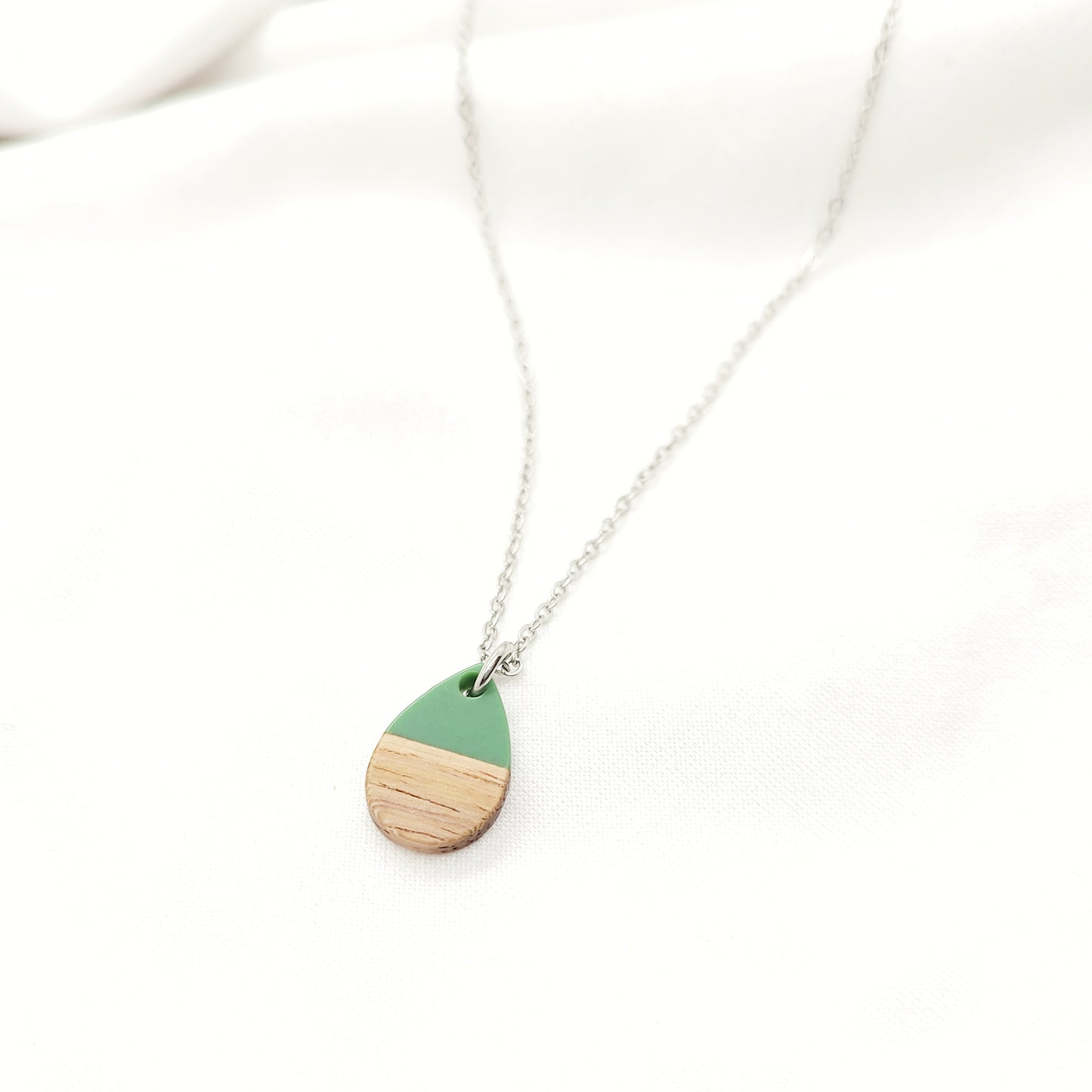 Collier Bois (vert)