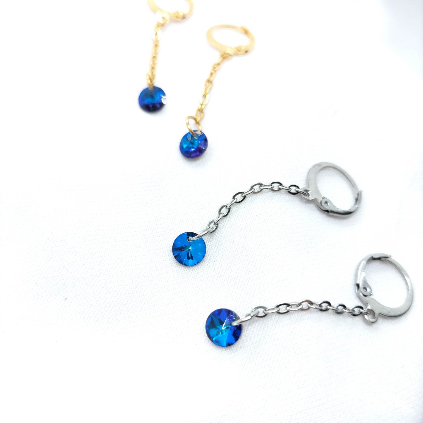 Boucles d'oreilles strass