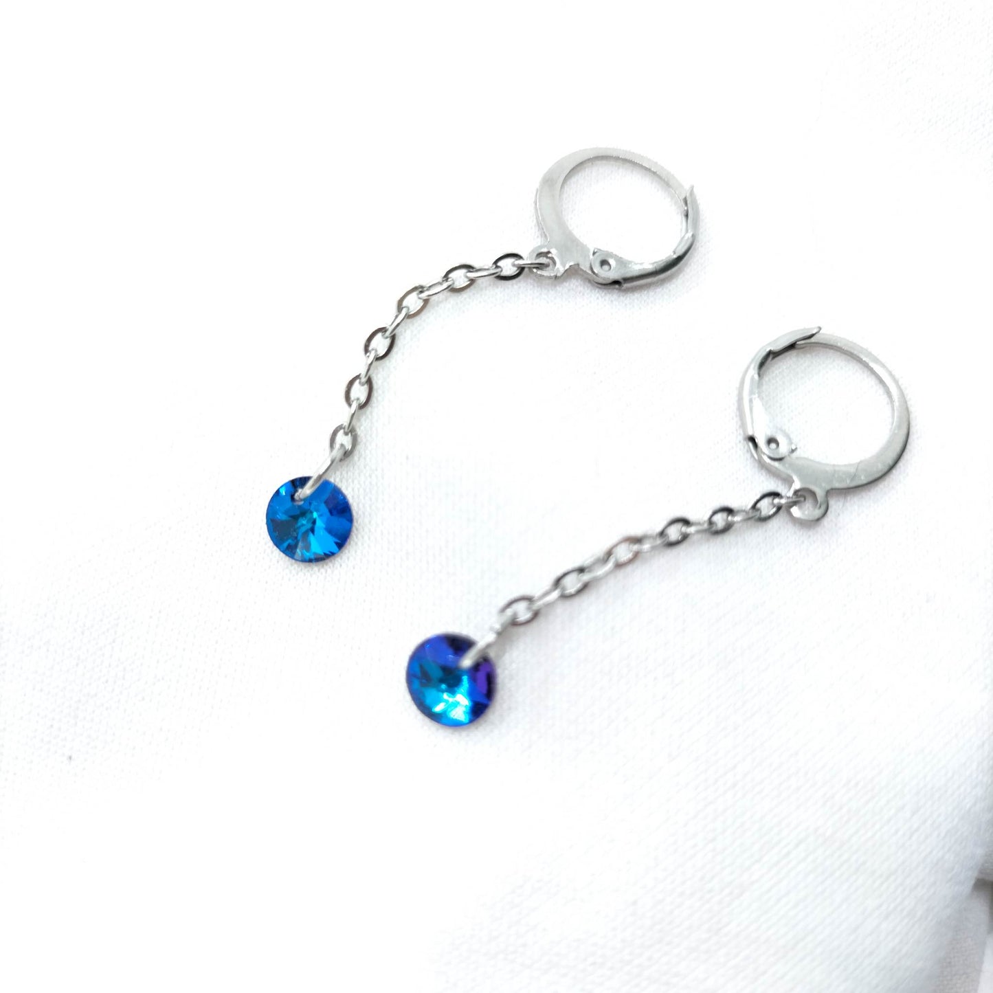 Boucles d'oreilles strass