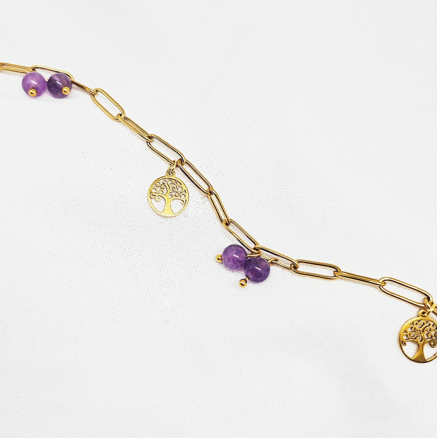Bracelet Ame d'Améthyste