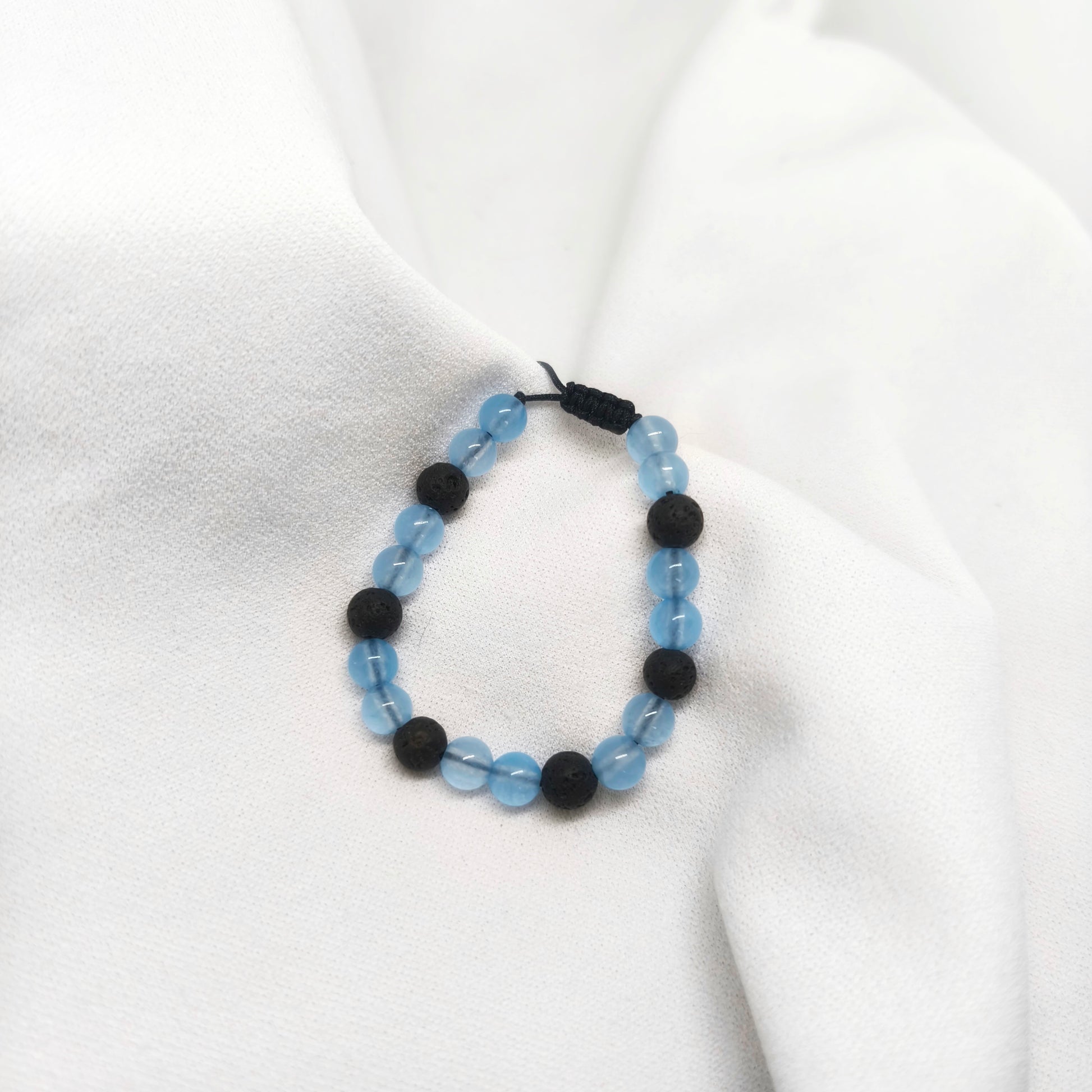 Bracelet en pierre naturel ajustable pour enfant