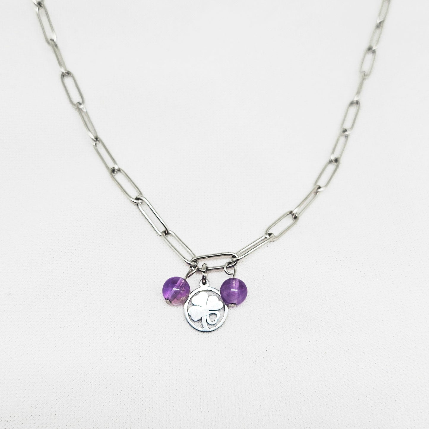 Collier Ame d'Améthyste