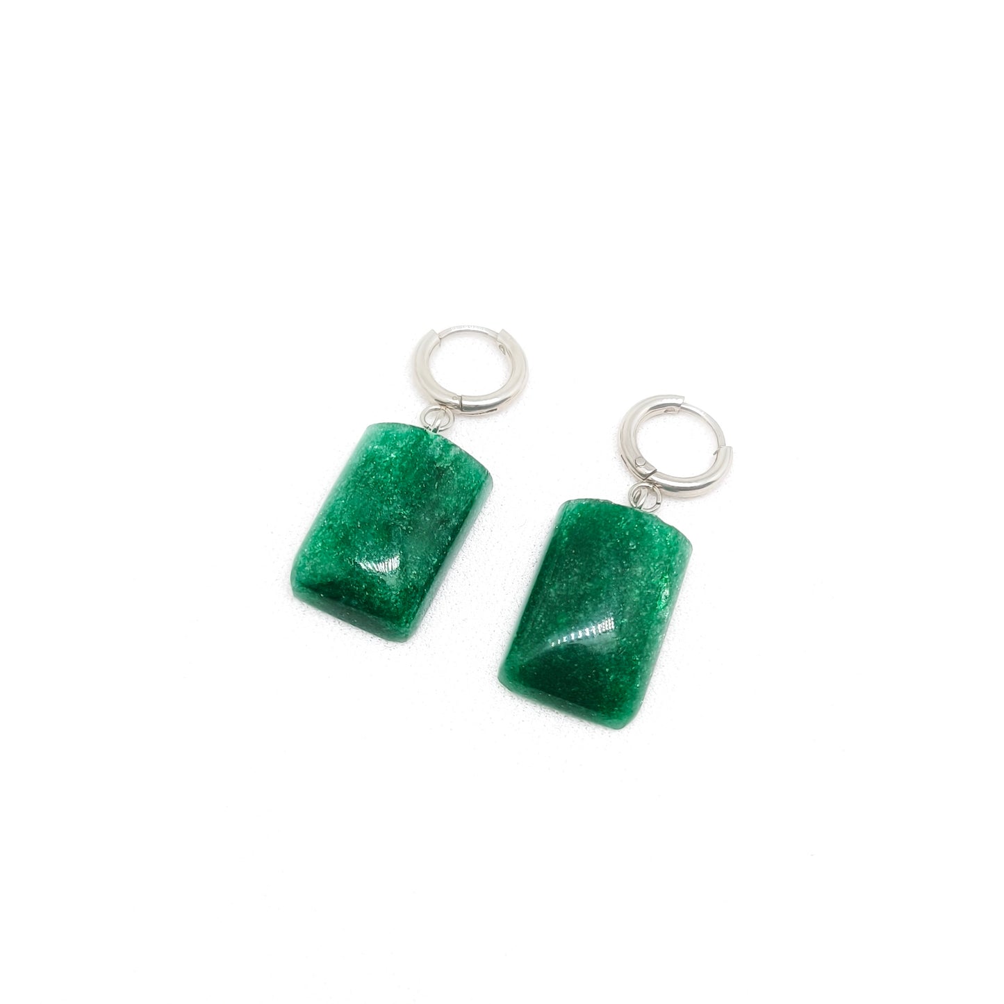 Boucles d'oreilles Gemm' Aventurine