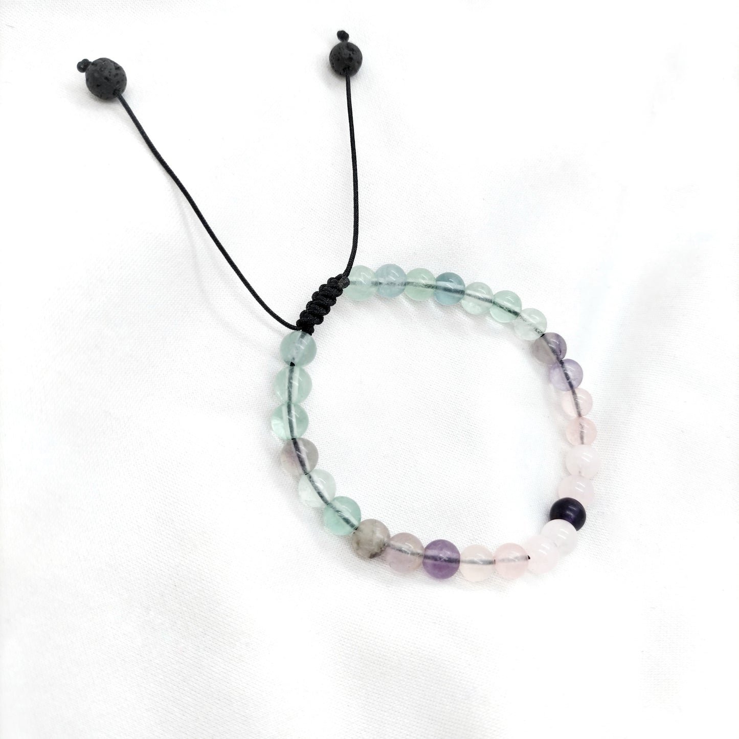 Bracelet ajustable Fluorite